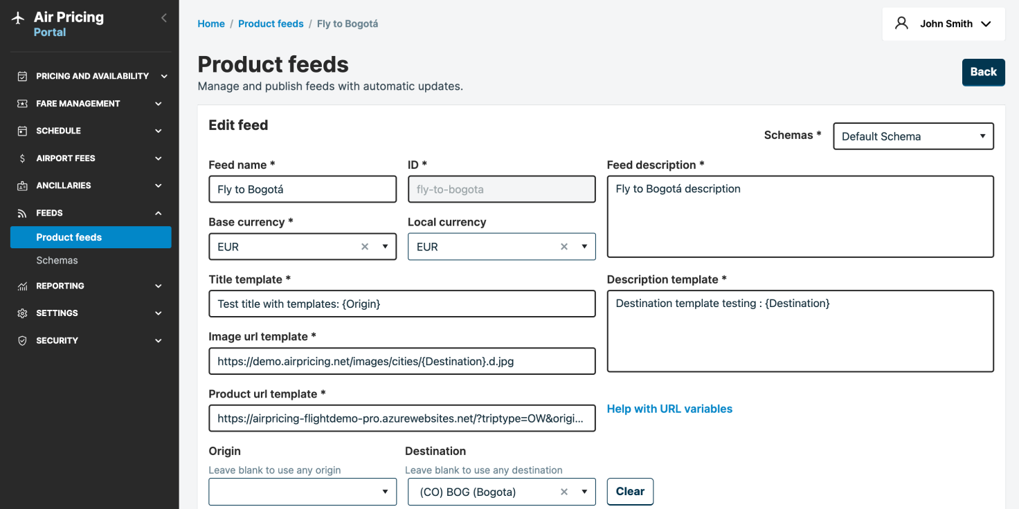 Avianca brings always up-to-date pricing to their marketing campaigns with Product feeds manager